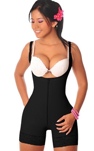 F3236-2 Sexy Body Shaper With Zip